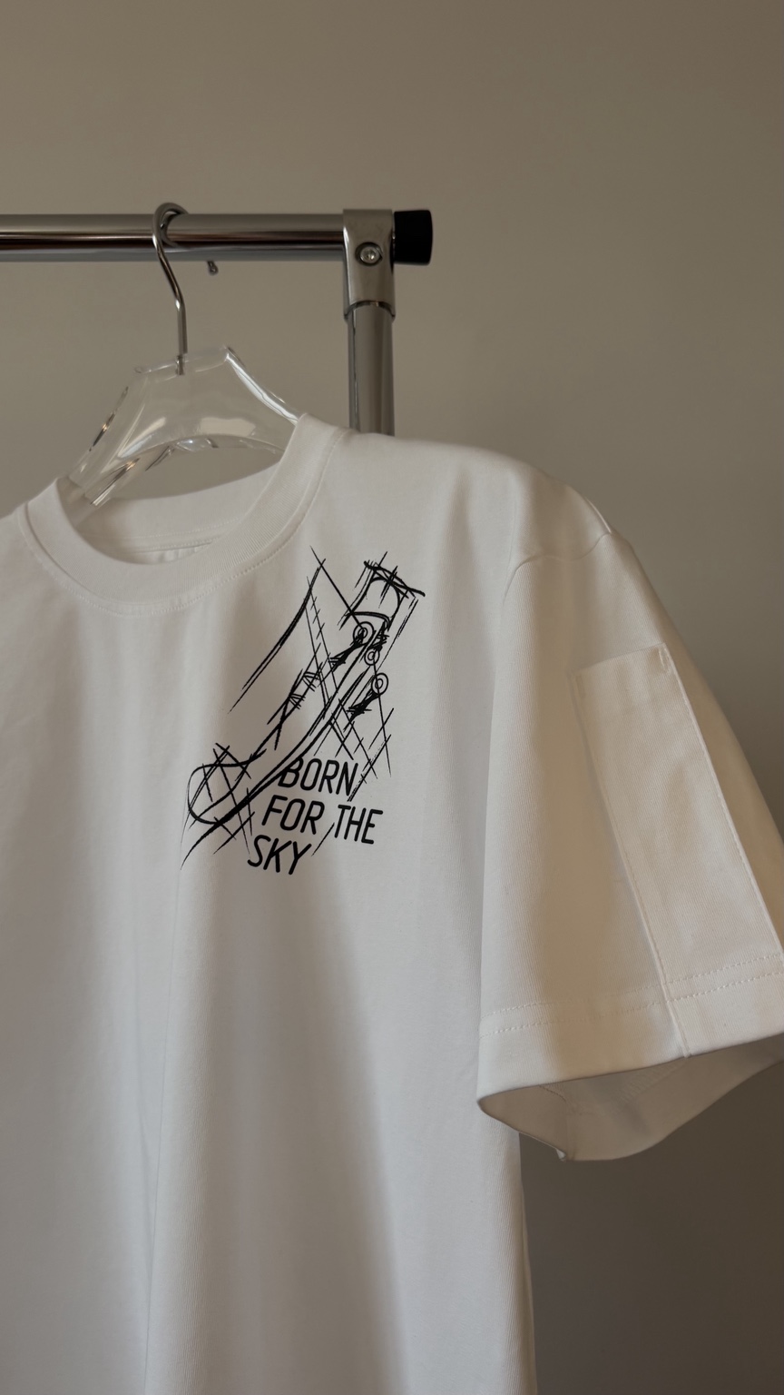 BORN FOR THE SKY, WHITE